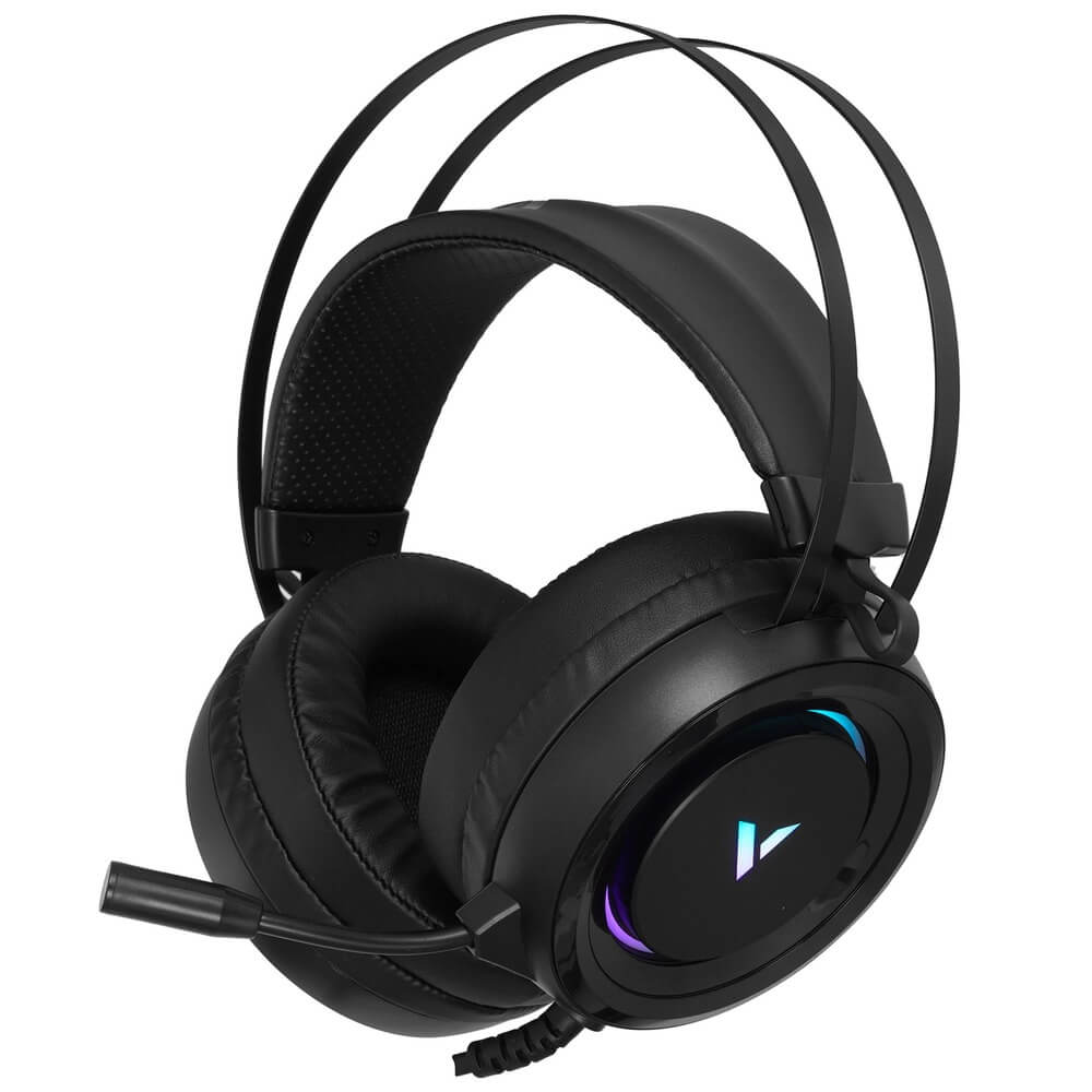 Изображение товара Компьютерная гарнитура Rapoo VH500 Virtual 7.1 чёрная