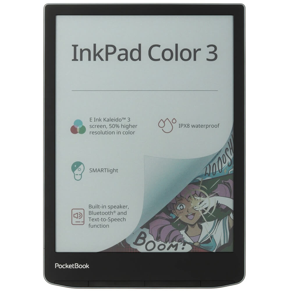 Изображение товара Электронная книга PocketBook Ink Pad Color 3 (PB743K3-1-WW)