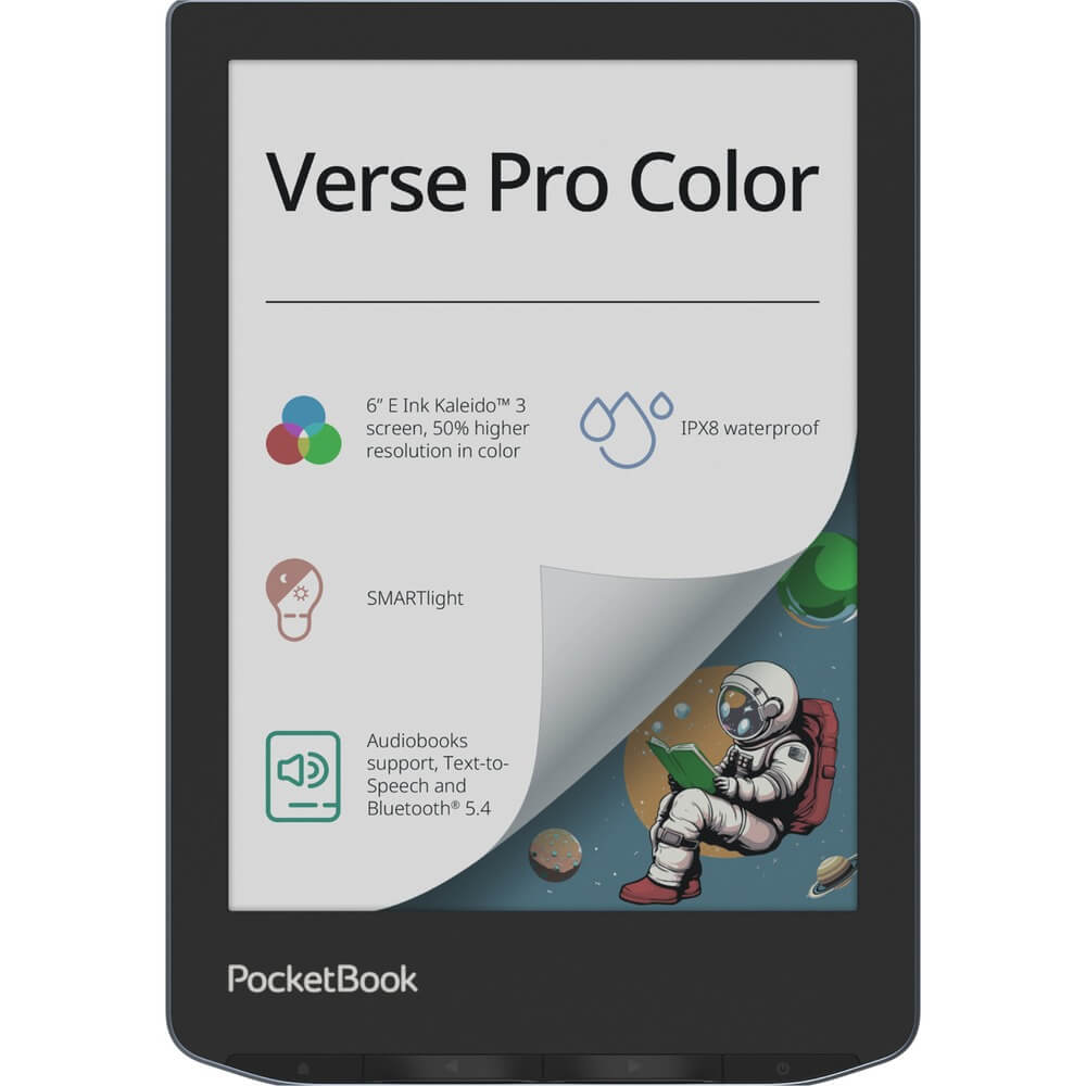 Изображение товара Электронная книга PocketBook 634 Verse Pro Color Stormy Sea