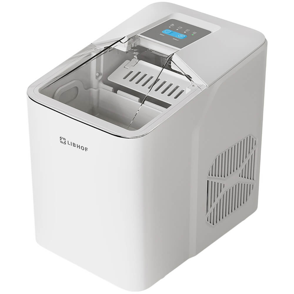 Изображение товара Льдогенератор Libhof IG-112 компрессорный 12 кг/сутки белый