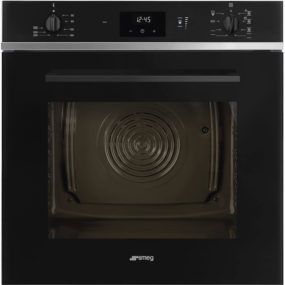 Изображение товара Духовой шкаф Smeg SO6400S2B Selezione электромеханический с паром и 68л объемом