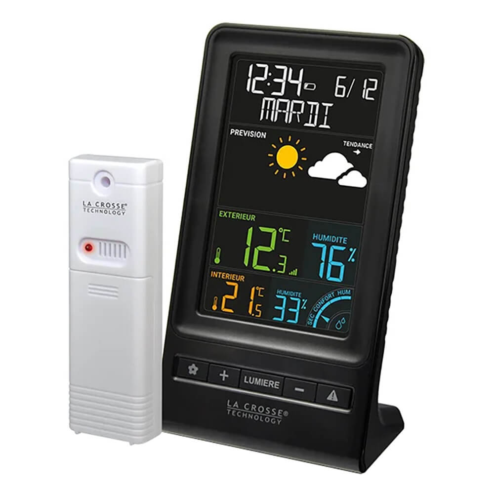 Изображение товара Метеостанция La Crosse WS6819C-BLA с внешним датчиком для температуры и влажности