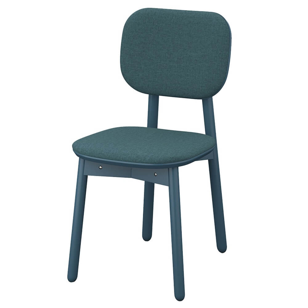 Изображение товара Стул интерьерный Bergenson Bjorn Saga из ясеня, бирюзовый, комфортный дизайн