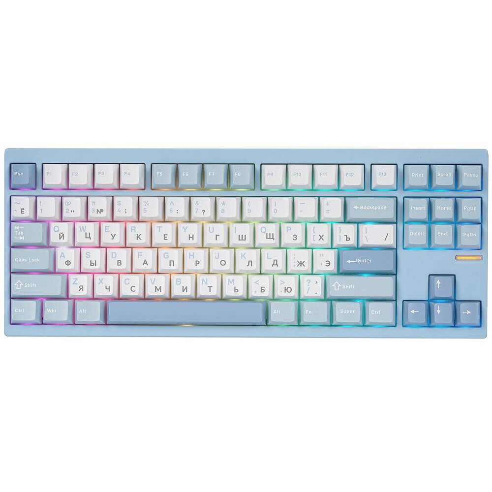 Изображение товара Игровая механическая клавиатура MCHOSE GX87 Lite с RGB подсветкой и Bluetooth