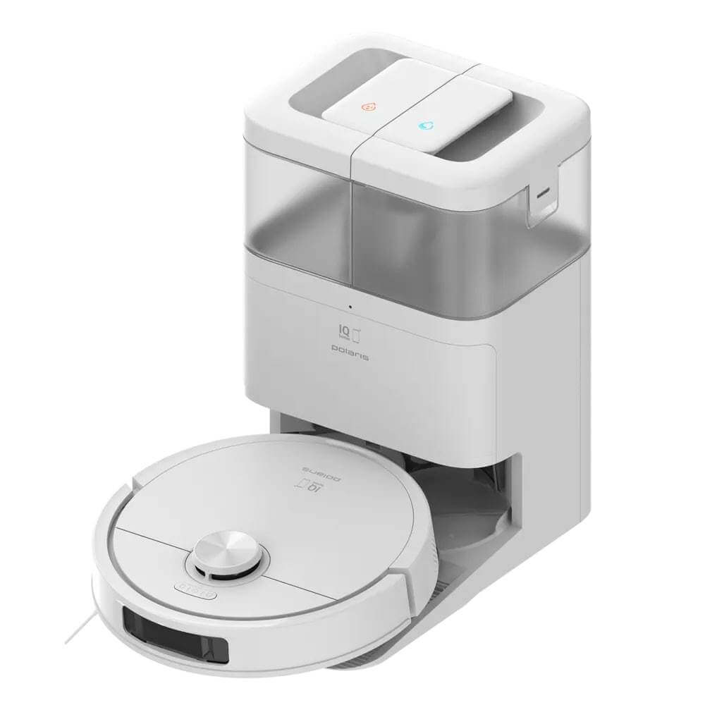 Изображение товара Робот-пылесос Polaris PVCRAC 7290 Wi-Fi IQ Home White для сухой и влажной уборки