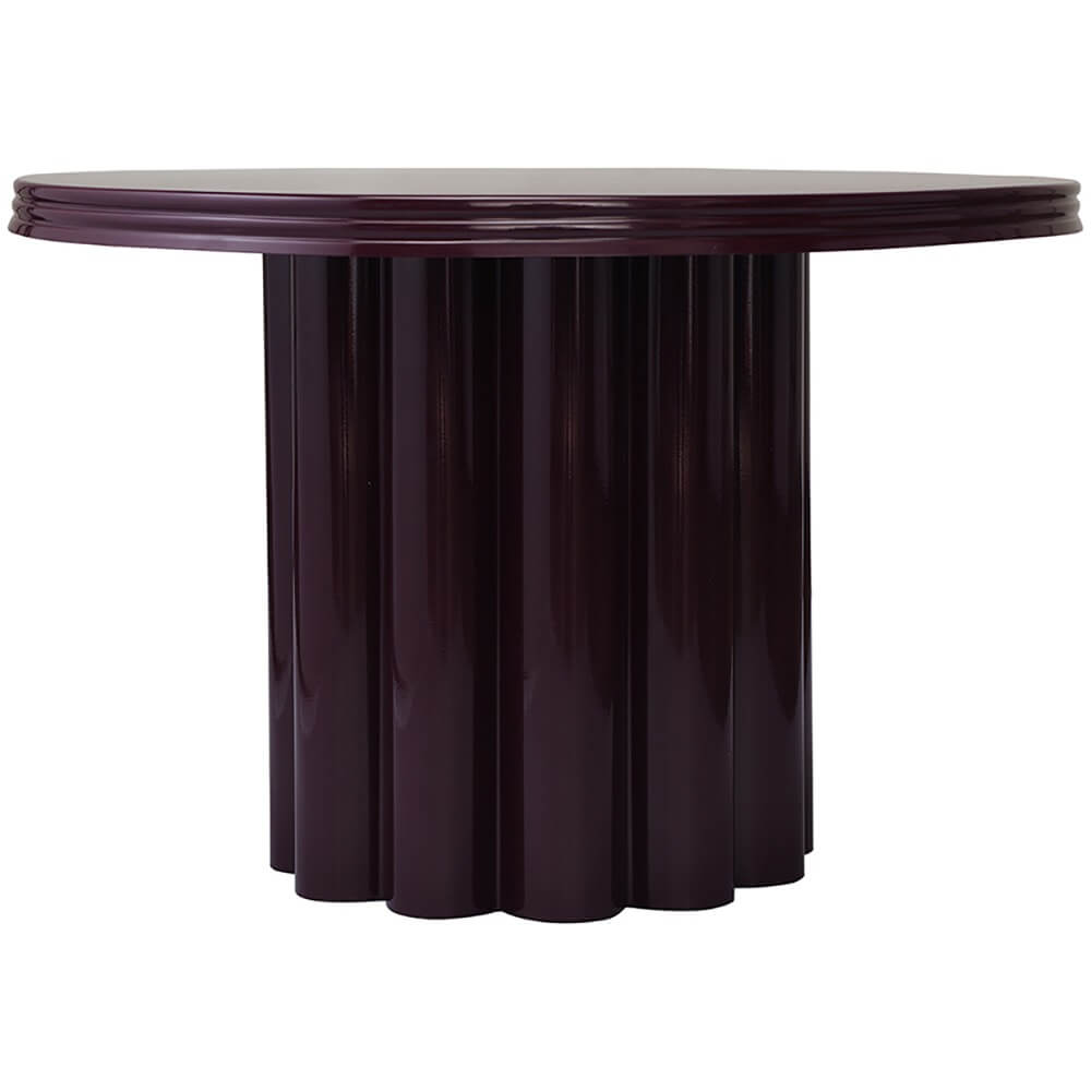 Изображение товара Столик кофейный Bergenson Bjorn Vivlend BB0000889 фиолетовый металлический диаметр 57 см
