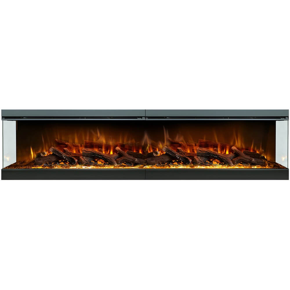 Изображение товара Электрокамин British Fires New Forest 2400 с Signature logs универсальный 1500 Вт