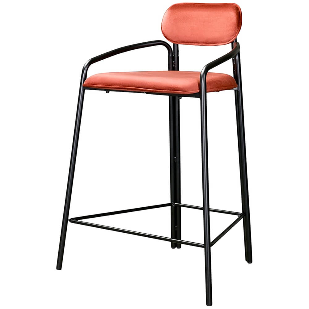 Изображение товара Стул полубарный Bergenson Bjorn Ror Round RORBSCHRBKVLRDRD