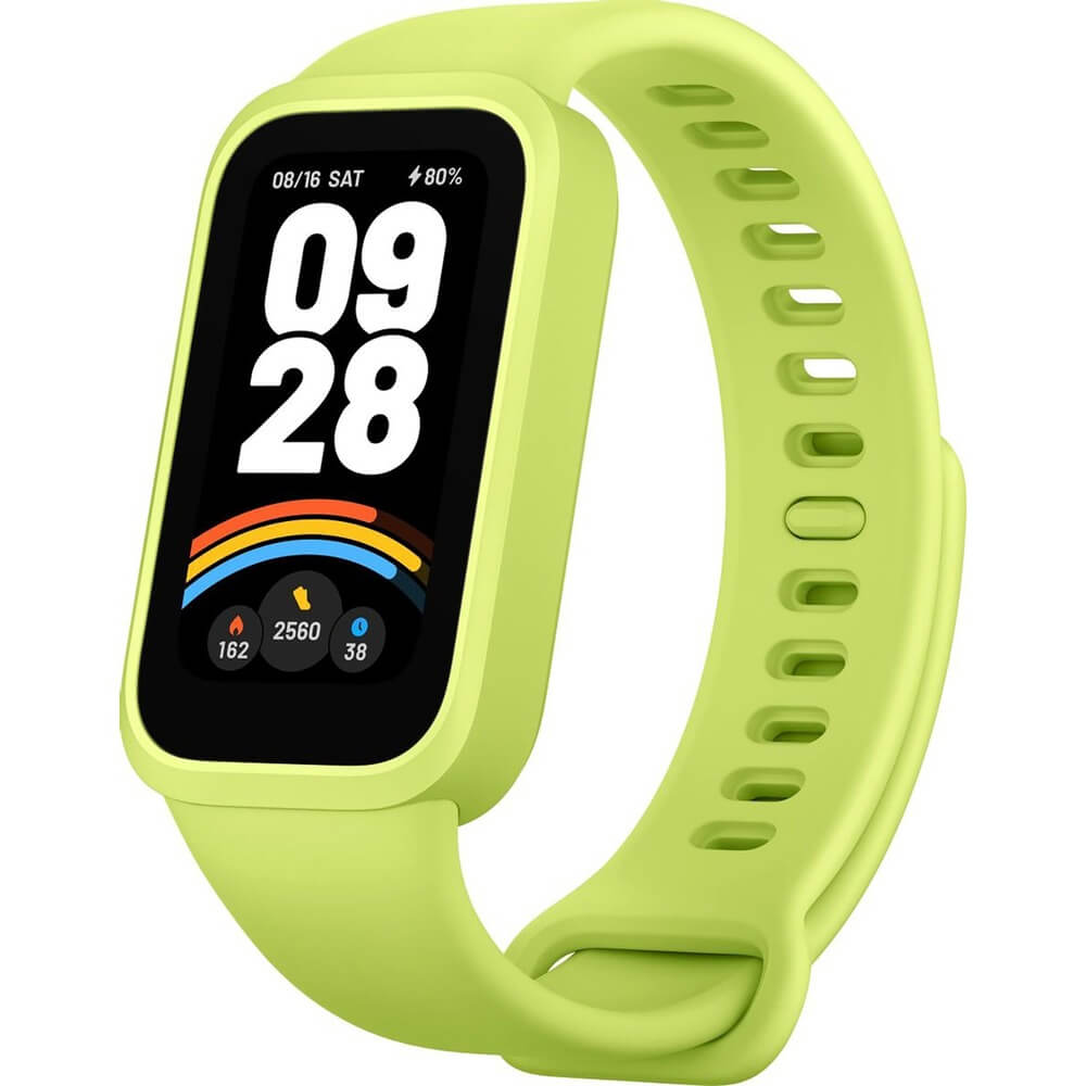 Изображение товара Фитнес-браслет Xiaomi Smart Band 9 Active зелёный с функциями мониторинга и уведомлений