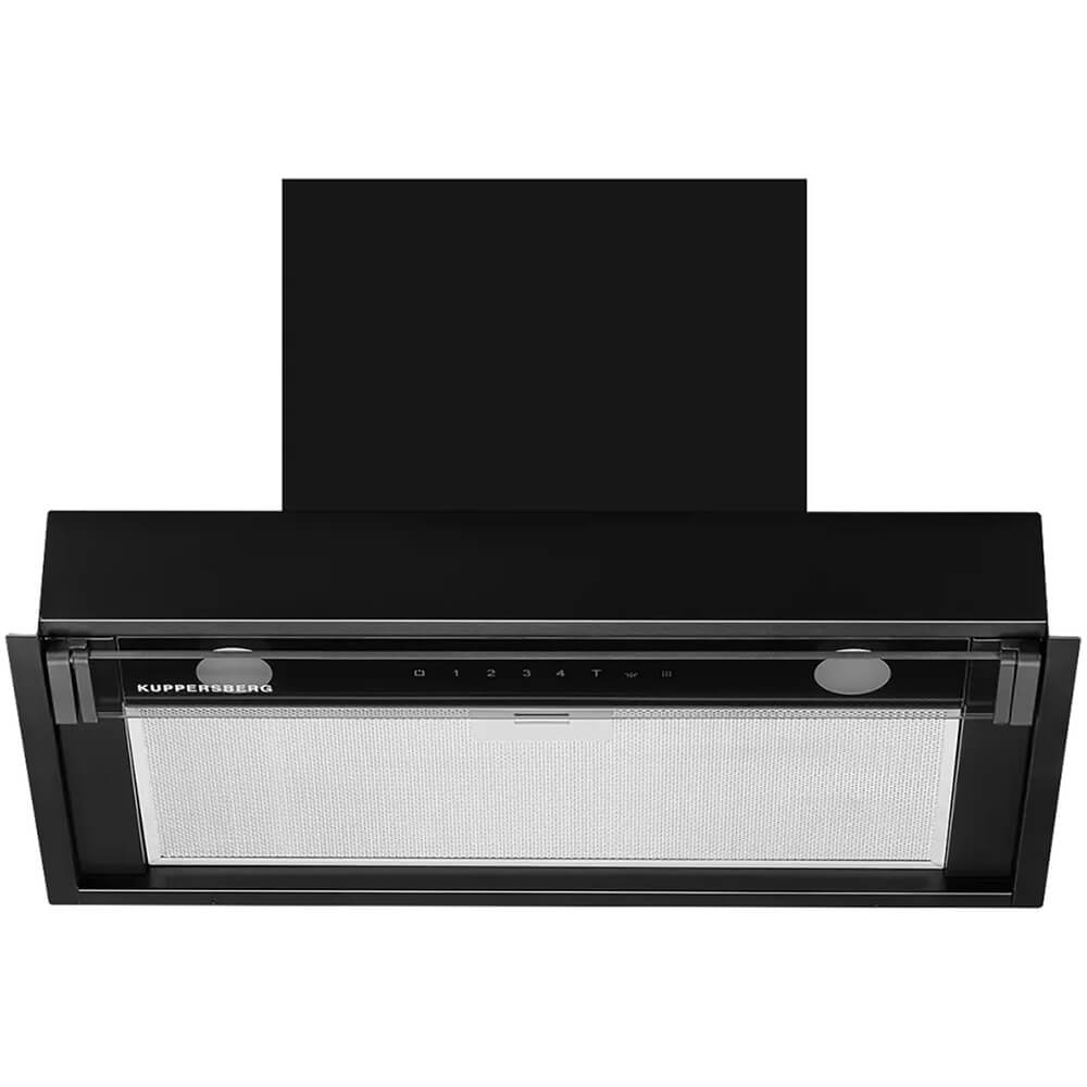 Изображение товара Встраиваемая вытяжка Kuppersberg NANCY 60 Black - производительная и тихая