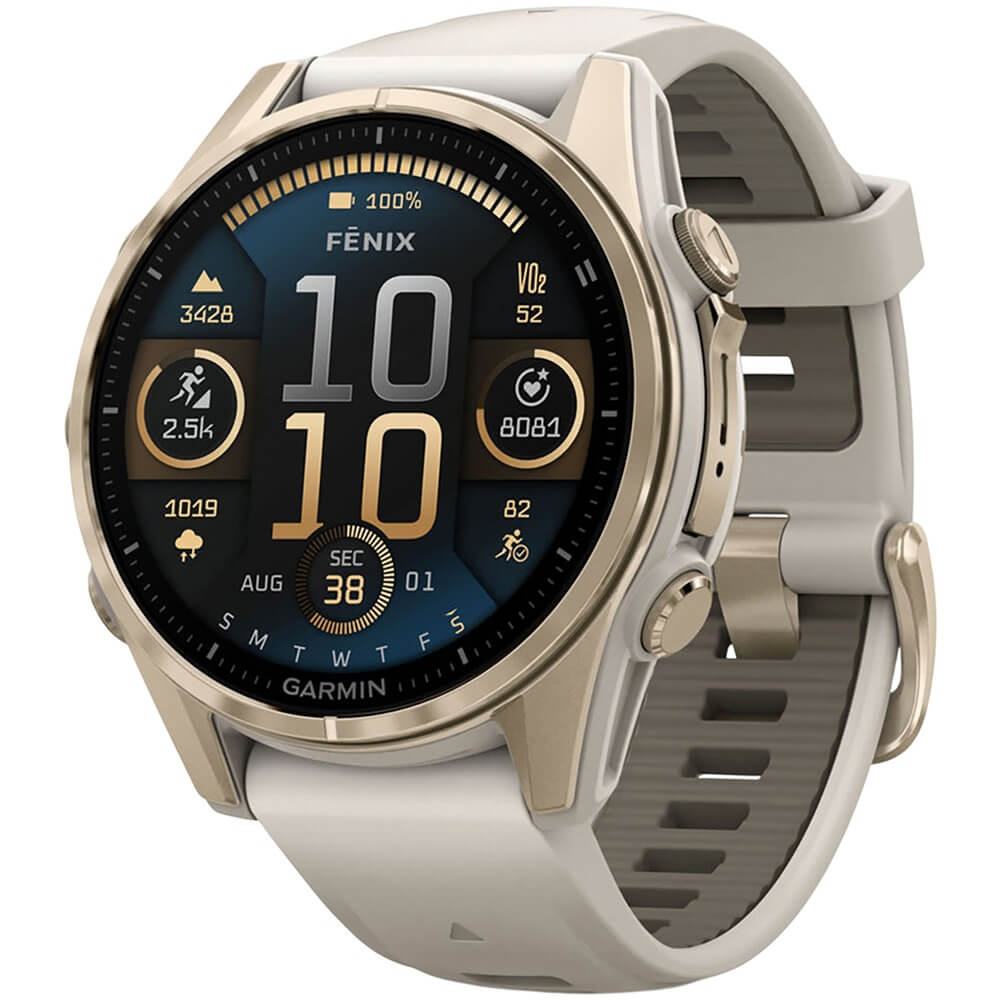 Изображение товара Garmin Fenix 8 43 мм Amoled Sapphire Soft Gold смарт-часы для спорта и активного отдыха