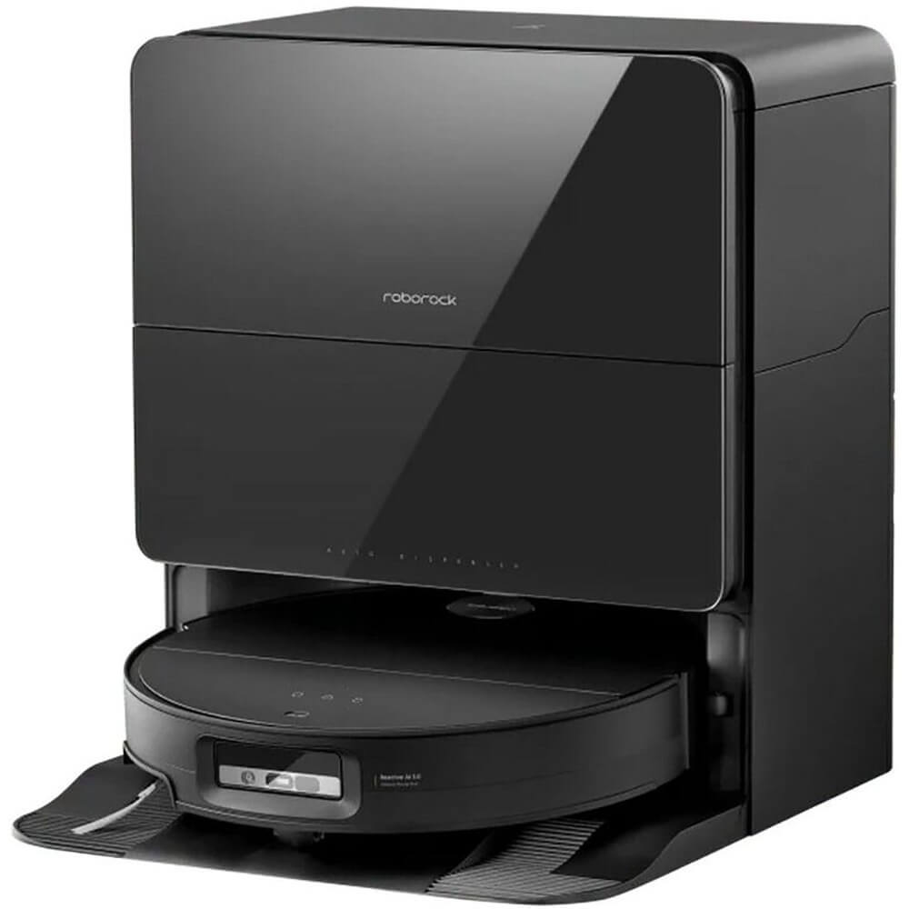 Изображение товара Робот-пылесос Roborock S9 MaxV Ultra Black сухая влажная уборка 60 Вт