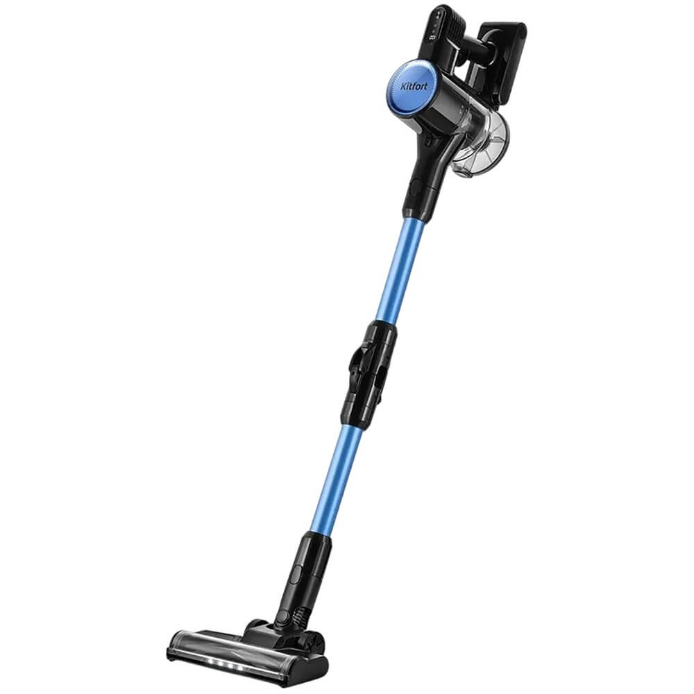 Изображение товара Вертикальный автомобильный пылесос Kitfort КТ-5372 с HEPA фильтром и дисплеем