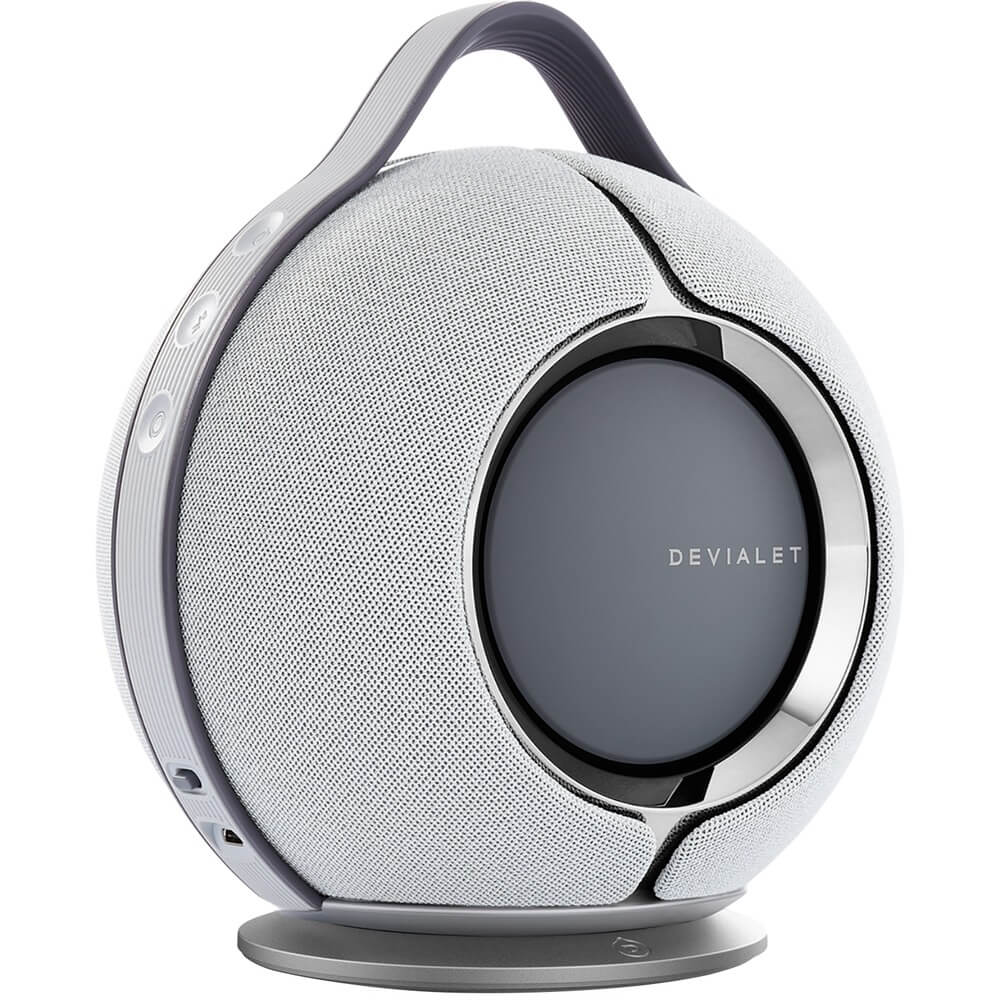 Изображение товара Портативная акустика Devialet Mania с док-станцией светло-серая