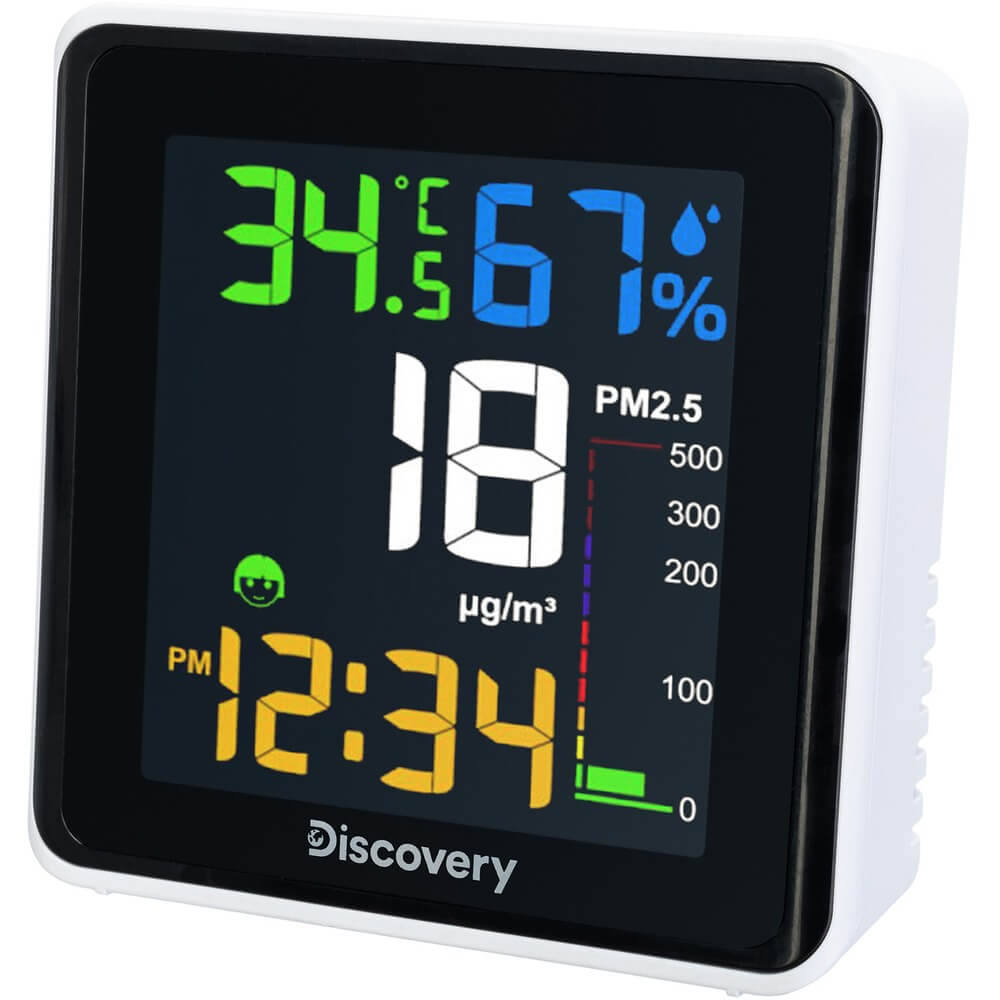 Изображение товара Анализатор воздуха Levenhuk Discovery Report WA30 - гигрометр и термометр