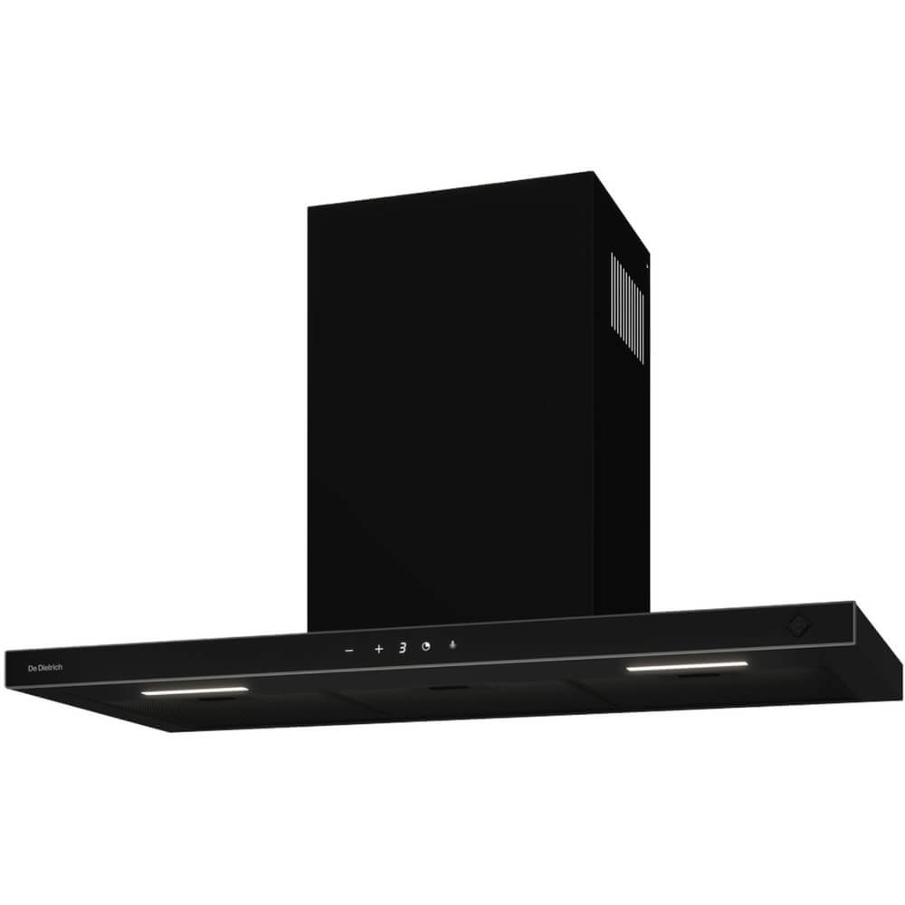Изображение товара Каминная вытяжка De Dietrich DHB4974B с цифровым управлением и LED освещением