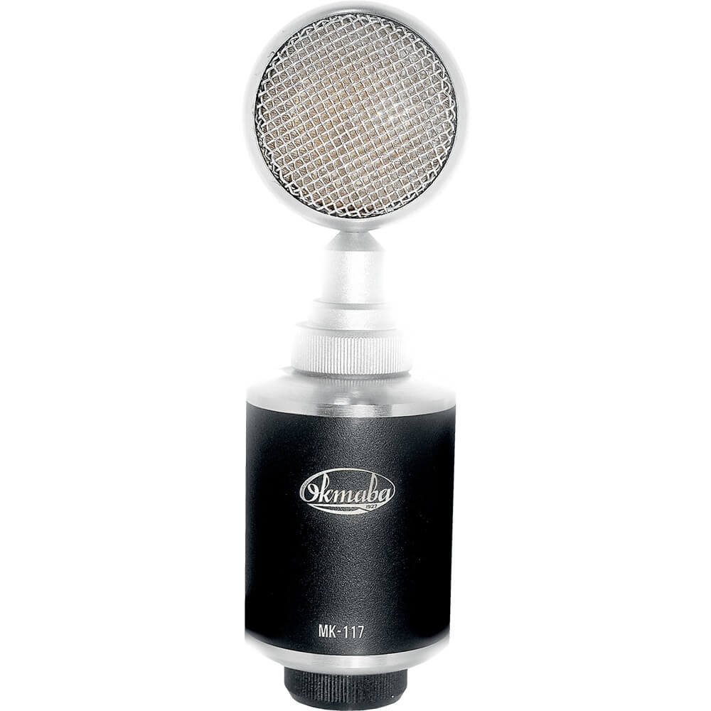 Изображение товара Профессиональный микрофон Октава МК-117 черный для записи звука