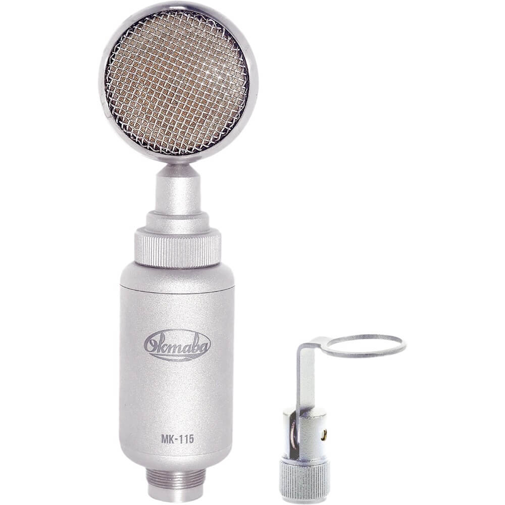 Изображение товара Микрофон Октава МК-115 никель конденсаторный профессиональный