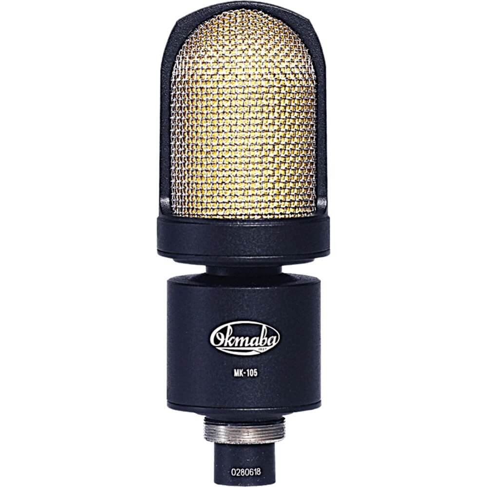 Изображение товара Микрофон Октава МК-105 конденсаторный студийный на стойку черный