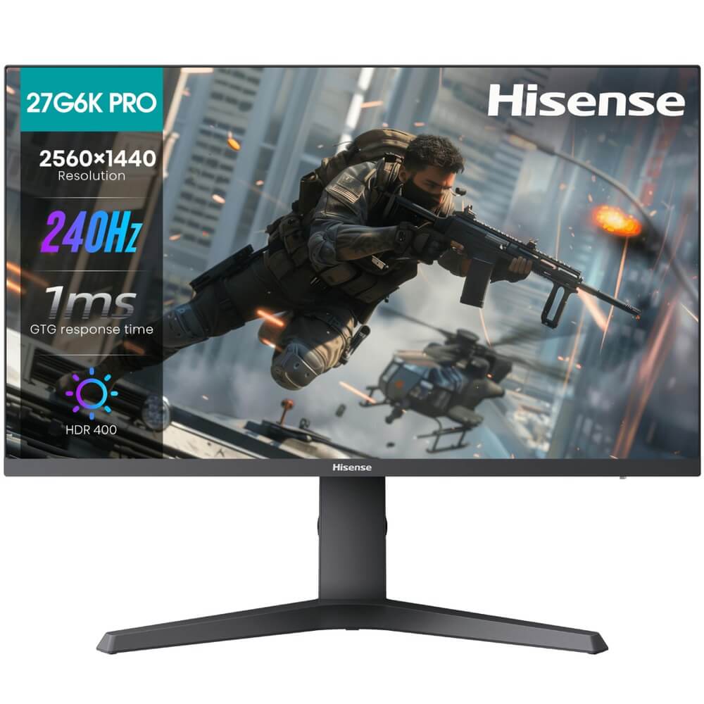 Изображение товара Монитор Hisense 27G6K-Pro 게임ный с HDR и 240 Гц 27 дюймов WQHD IPS