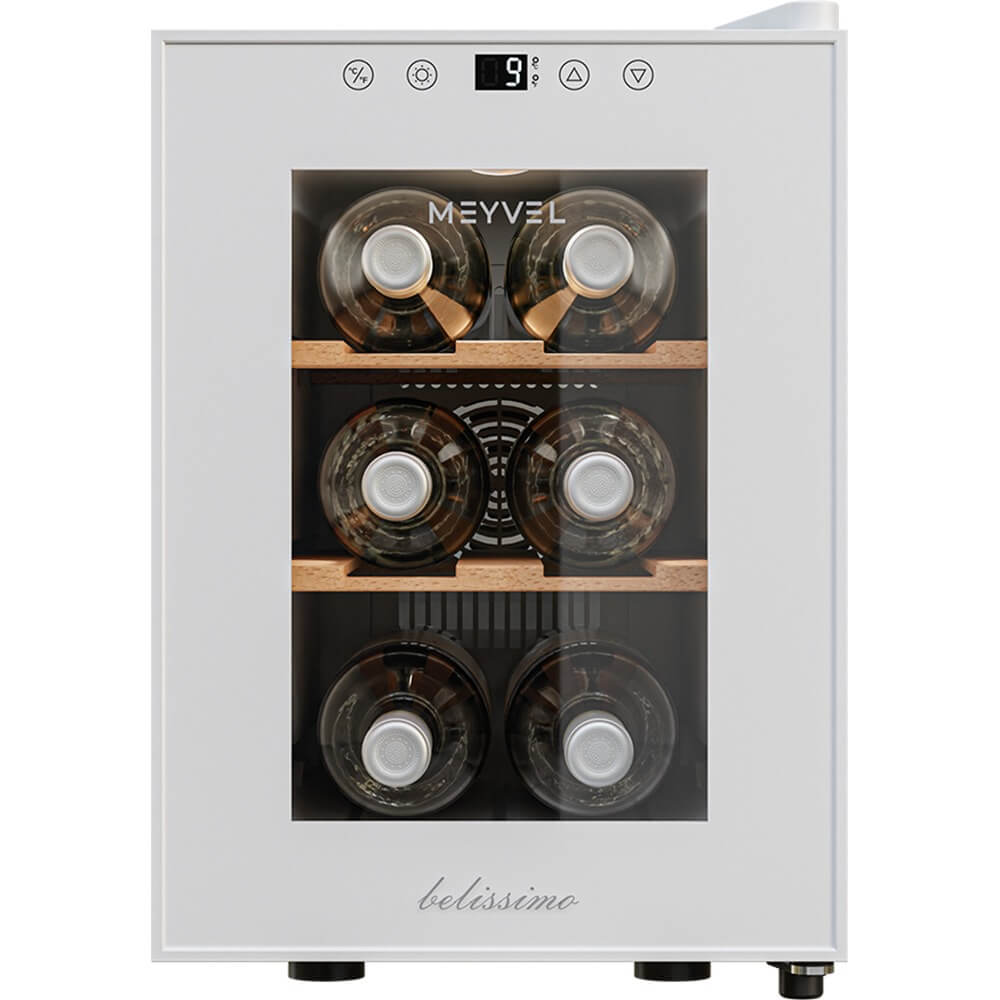Изображение товара Meyvel MV06-TWF1-Next - винный шкаф на 6 бутылок, бескомпрессорная