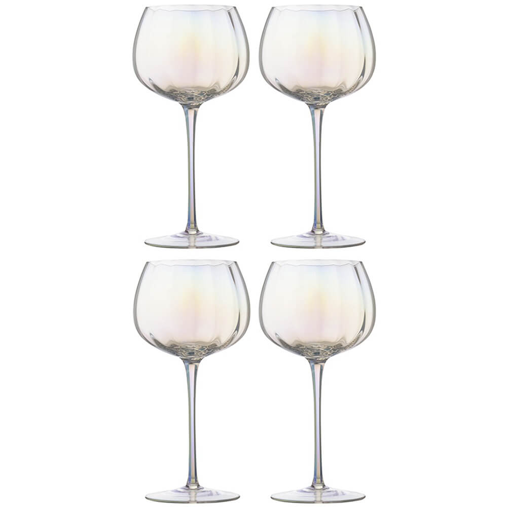 Изображение товара Набор бокалов Liberty Jones Gemma Opal HM-GOL-WGLS-455-4 для вина 4 шт перламутр