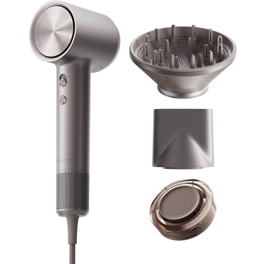 Изображение товара Фен Laifen Swift 4 Polished Titanium с ионизацией и мобильным управлением
