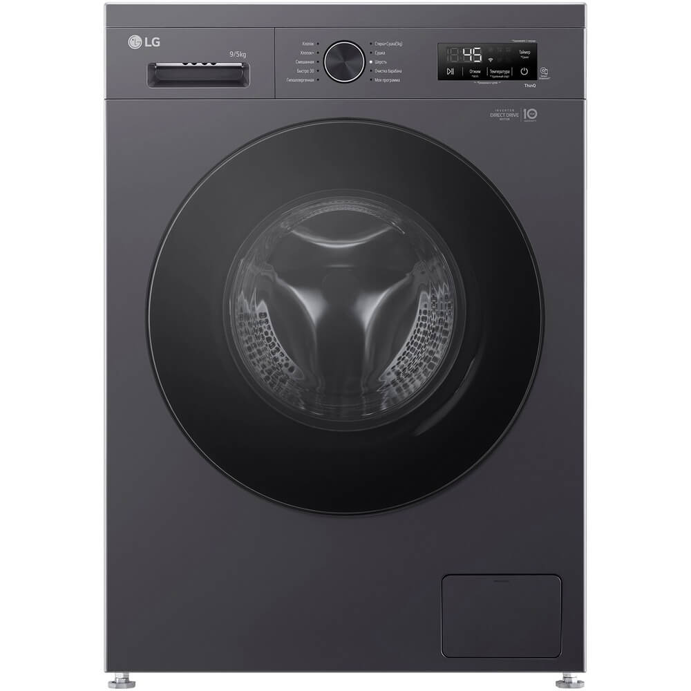 Изображение товара Стиральная машина LG F2Y2VG5J с функцией сушки и управлением через мобильное приложение