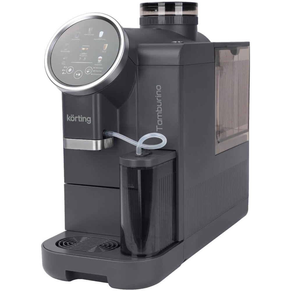 Изображение товара Кофемашина Korting KACM 2028 Gr Tamburino с сенсорным дисплеем