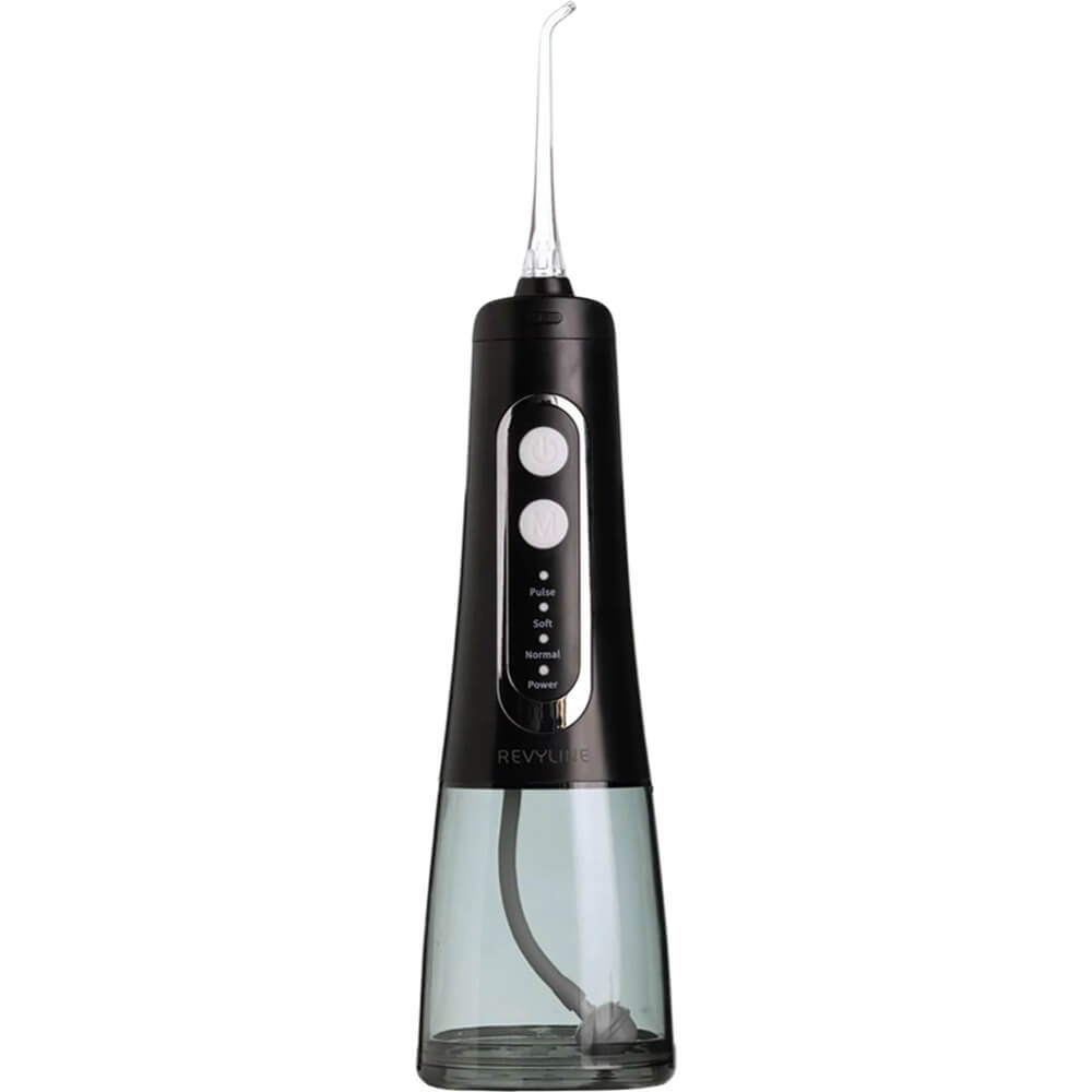 Изображение товара Ирригатор Revyline RL 240 Black портативный с 4 насадками и аккумулятором