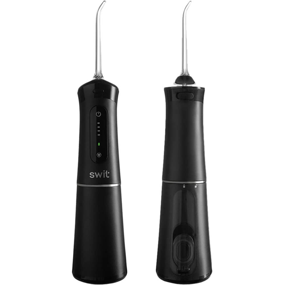 Изображение товара Портативный ирригатор Revyline RL 440 Black с 4 насадками для ухода за полостью рта