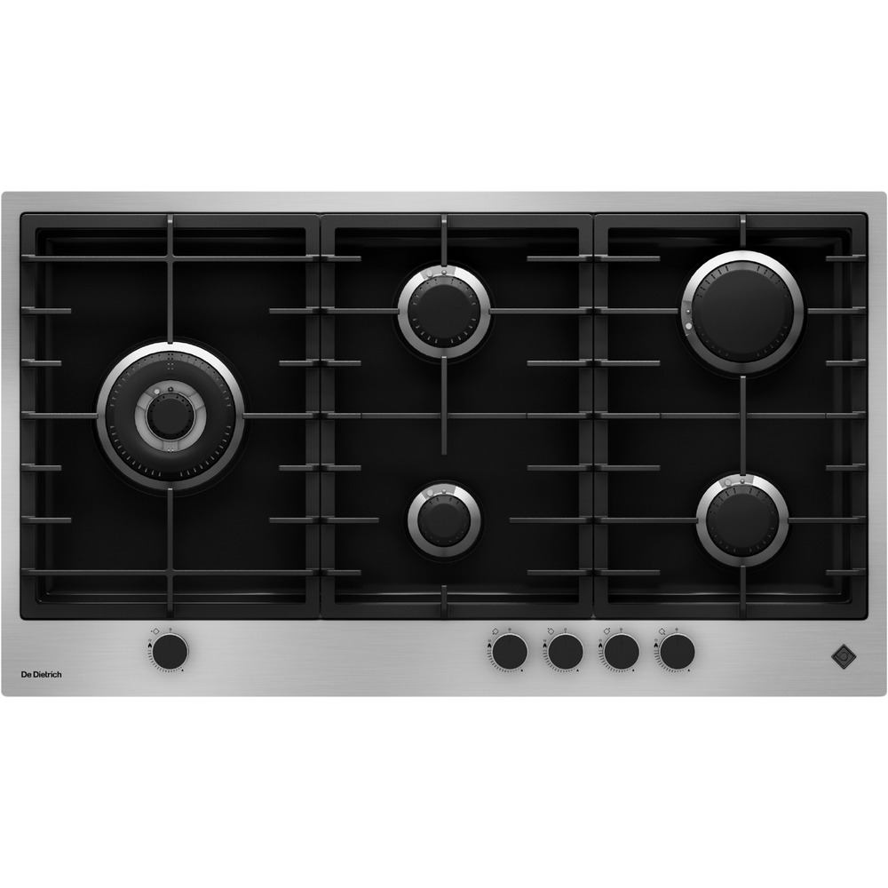 Изображение товара Газовая варочная поверхность De Dietrich DPE4929XF из нержавеющей стали