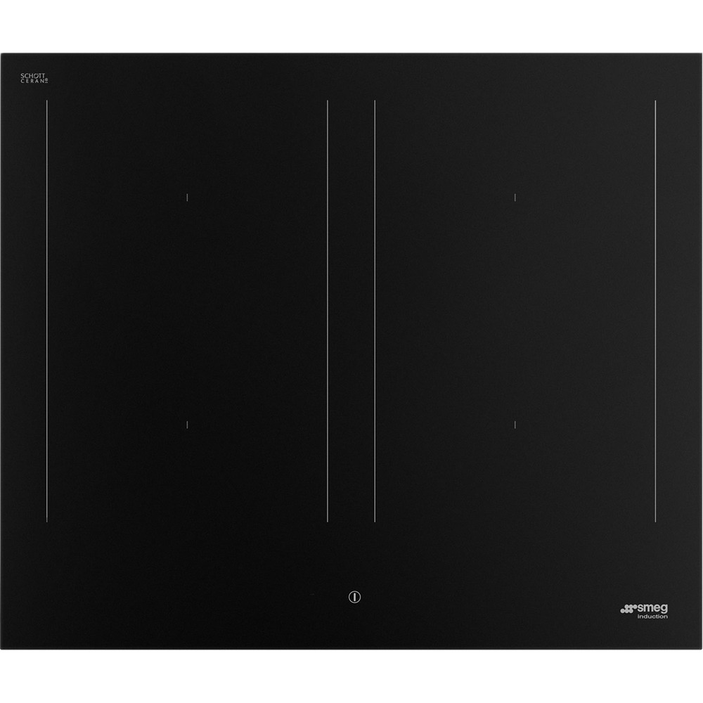 Изображение товара Варочная поверхность Smeg SIM3644N индукционная стеклокерамика черная