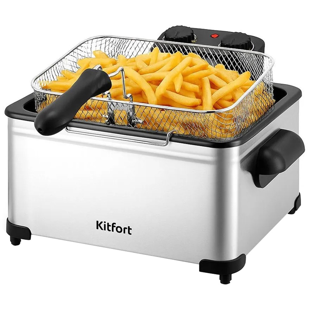 Изображение товара Фритюрница Kitfort КТ-6901 мощность 2000 Вт объем 9.1 л