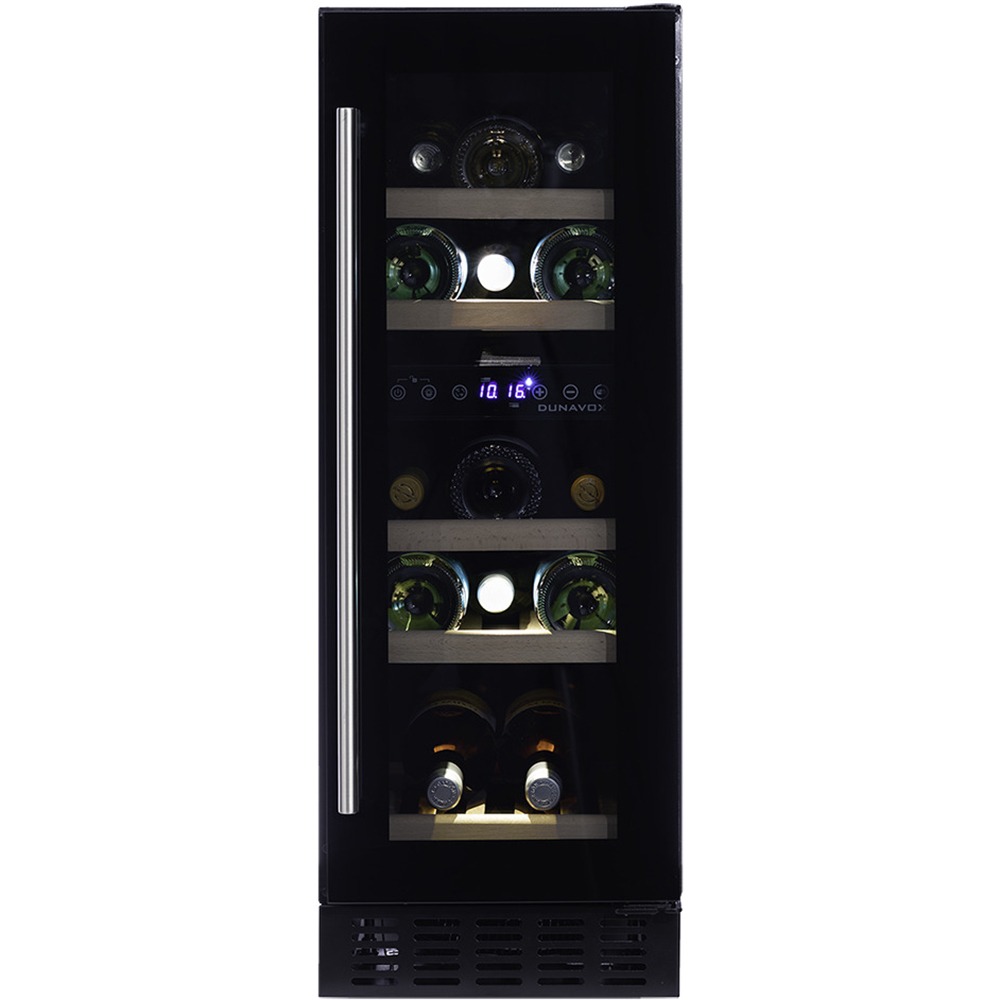 Изображение товара Встраиваемый винный шкаф Dunavox DAUF-17.58DB при поддержании температурных зон