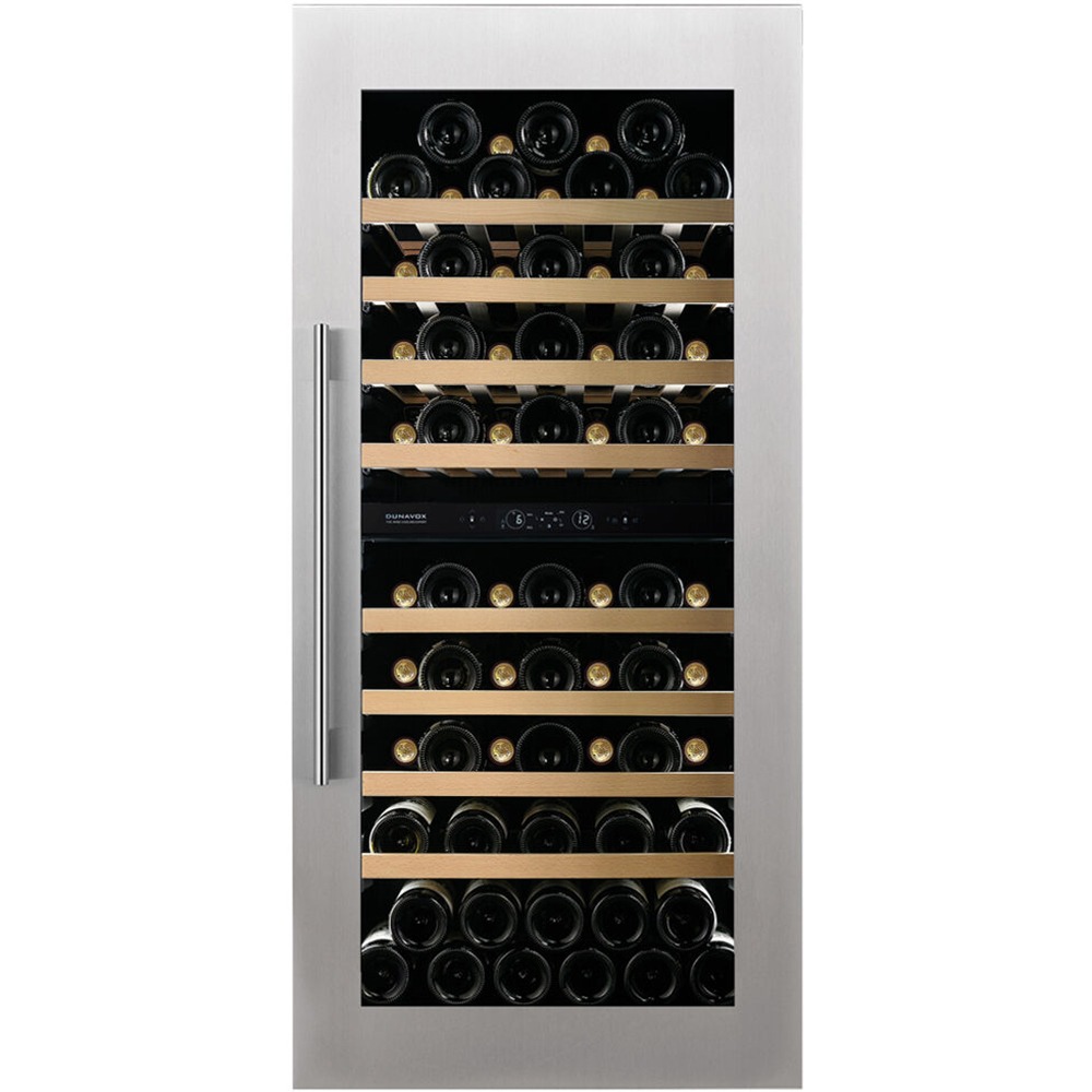 Изображение товара Встраиваемый винный шкаф Dunavox DVS-70.185DSS для хранения 70 бутылок
