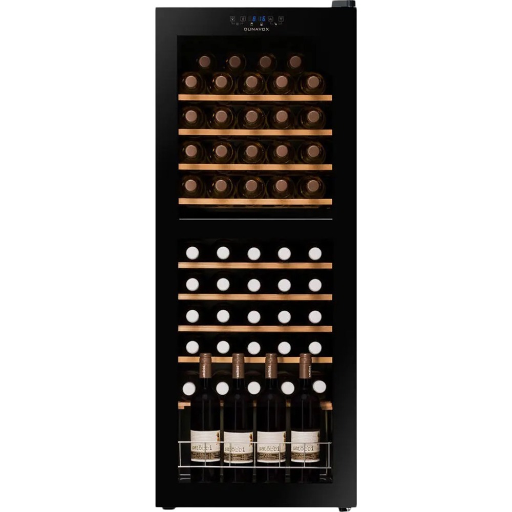 Изображение товара Винный шкаф Dunavox DXFH-50.142 для 50 бутылок двухзонный