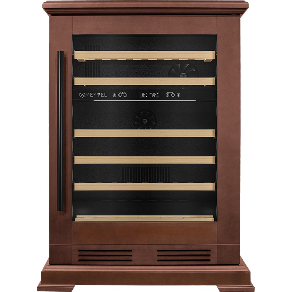Изображение товара Винный шкаф Meyvel MV46PRO-KBT2 Итальянский орех 46 бутылок компрессорная охлаждение
