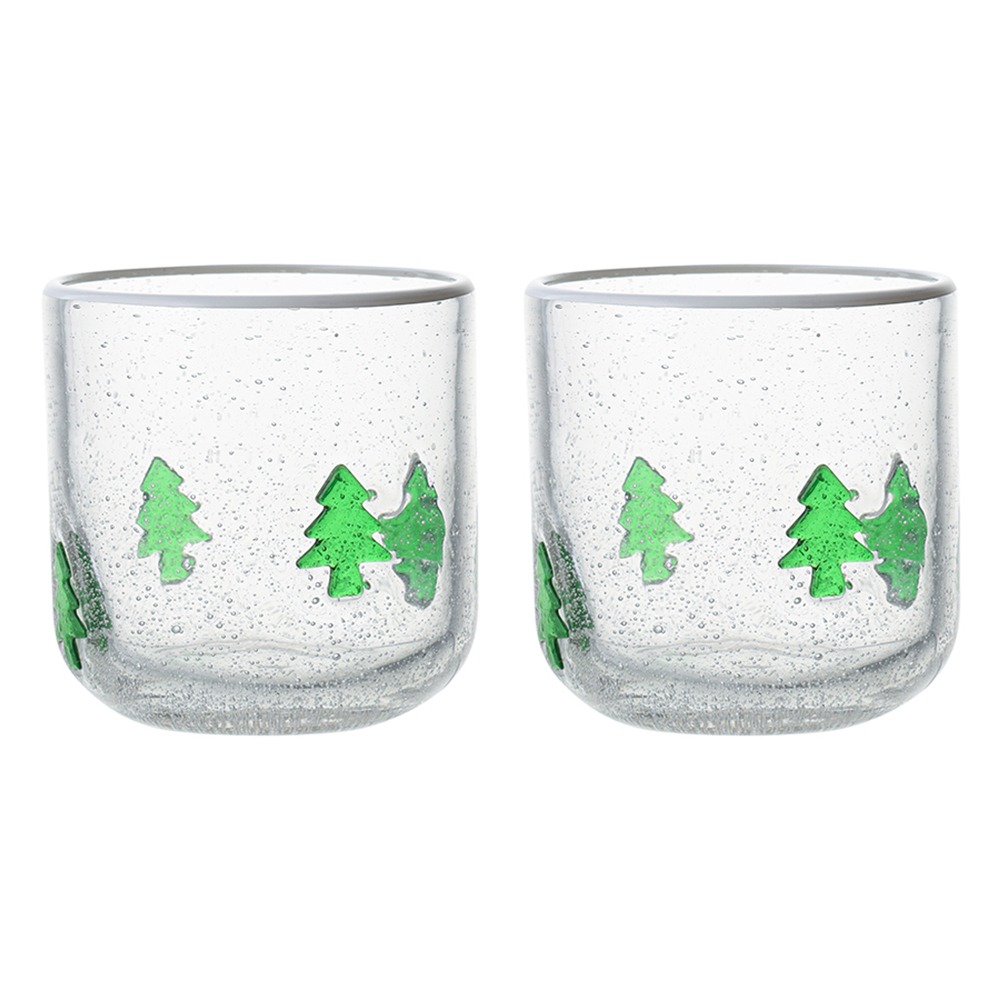 Изображение товара Набор стаканов Liberty Jones Flowi Winter LJ0000471 2 шт 310 мл стекло