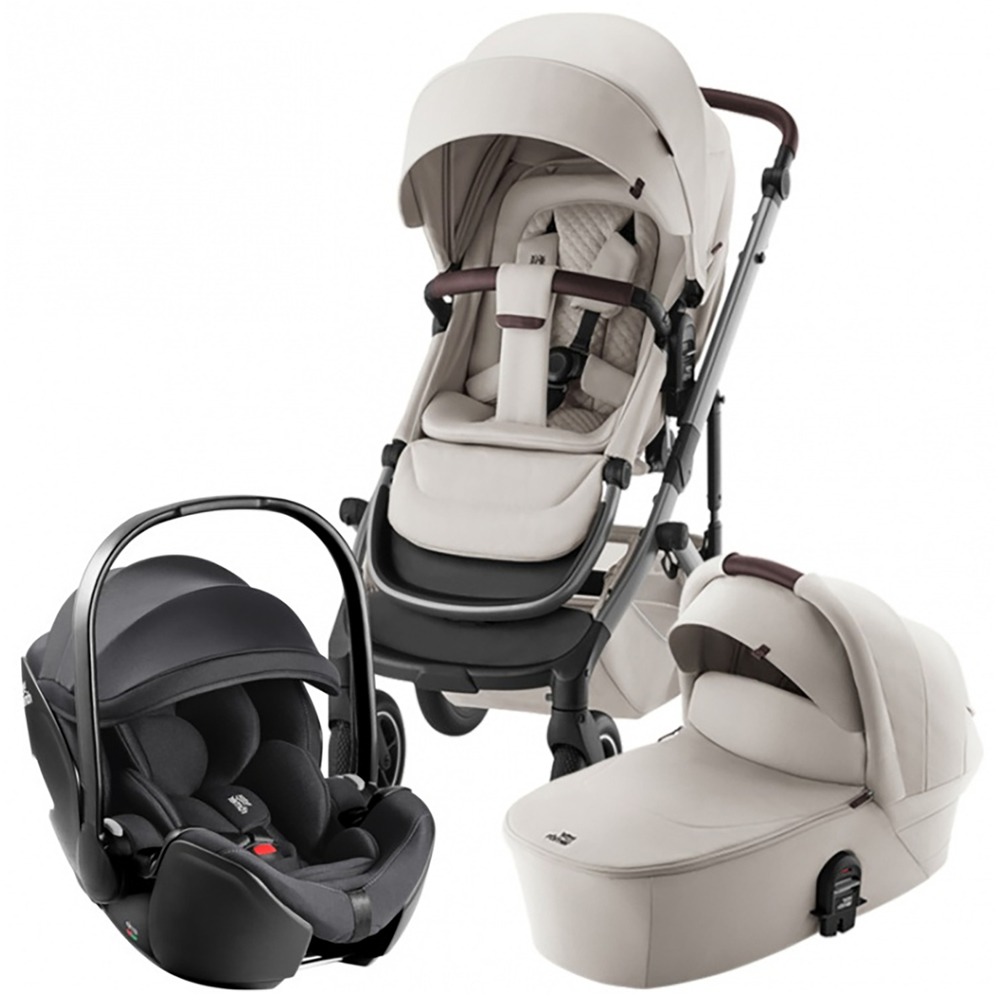 Изображение товара Набор детская коляска Britax Roemer Smile 5Z Lux с автокреслом Baby-Safe Pro