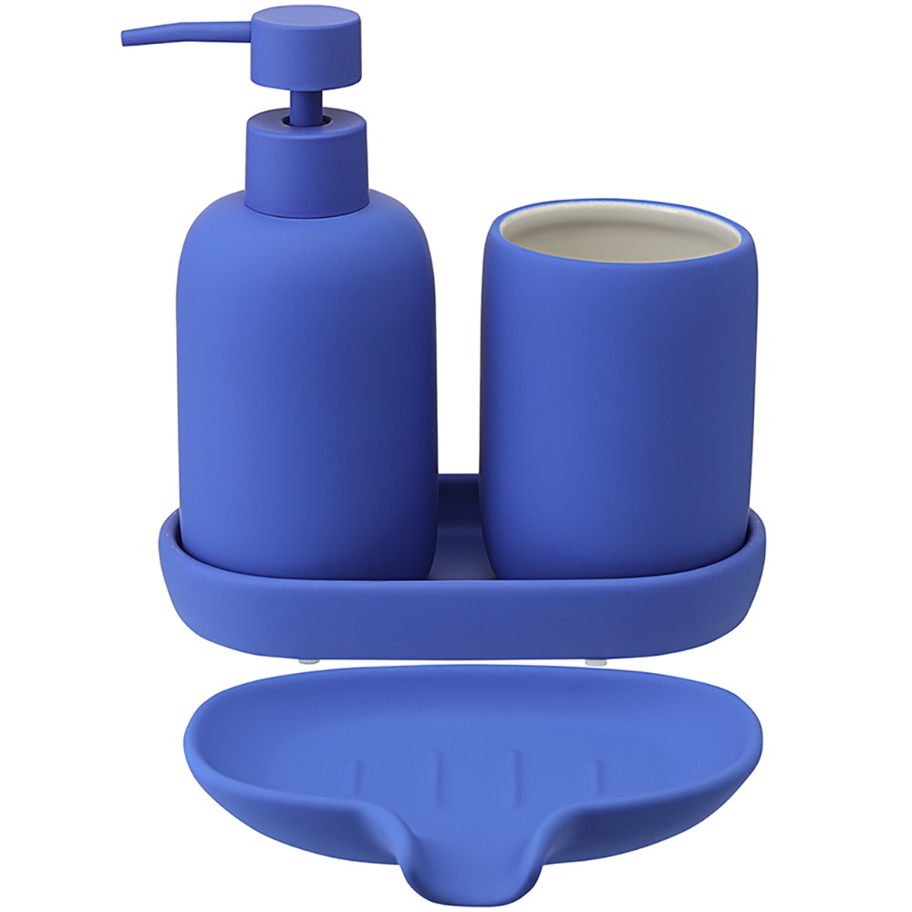 Изображение товара Набор ванных принадлежностей Bergenson Bjorn Bath Flow BB0000881 керамический стильный комплект