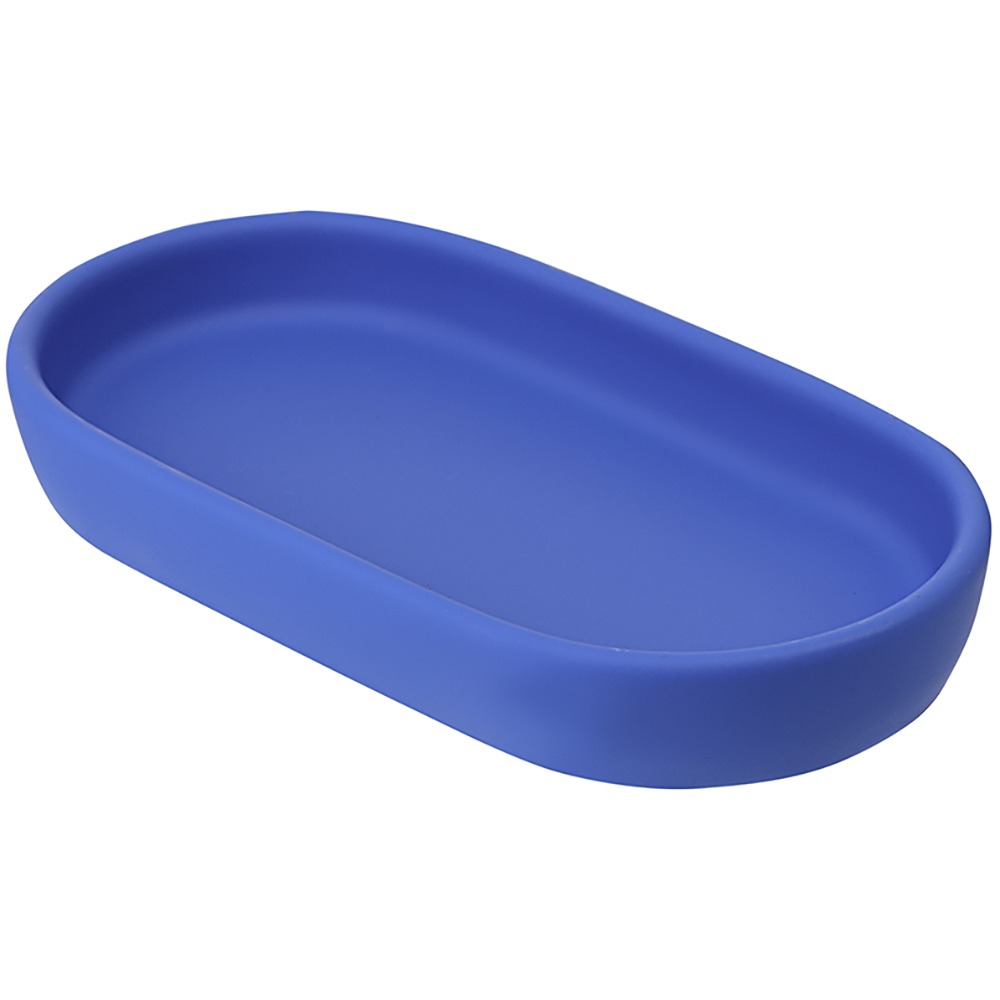 Изображение товара Подставка для принадлежностей Bergenson Bjorn Bath Flow BB0000875 из керамики синий индиго