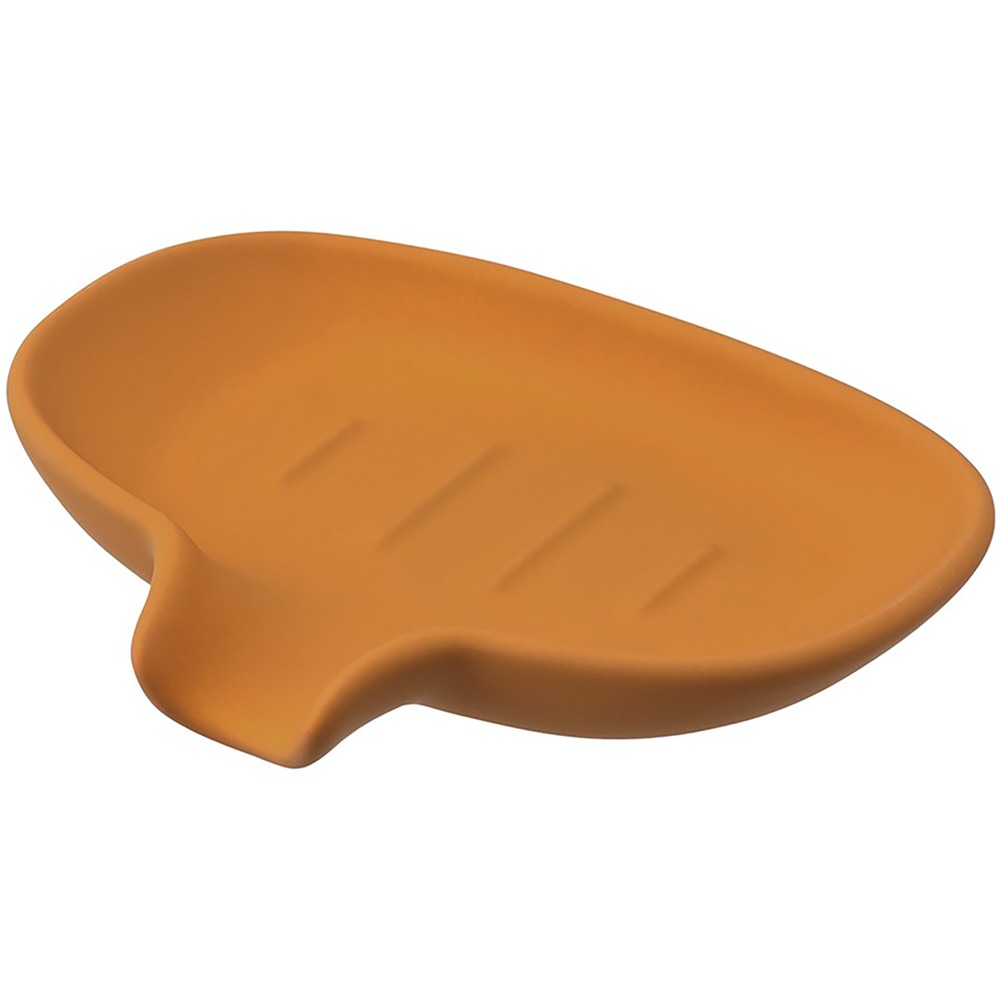 Изображение товара Мыльница Bergenson Bjorn Bath Flow BB0000880 из керамики терракотового цвета