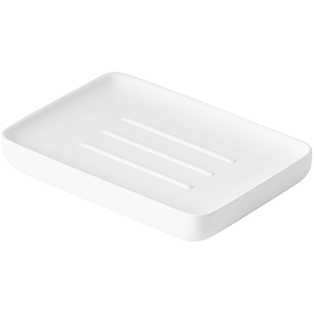 Изображение товара Мыльница Bergenson Bjorn Bath Slim BB0001006 для ванной комнаты белая