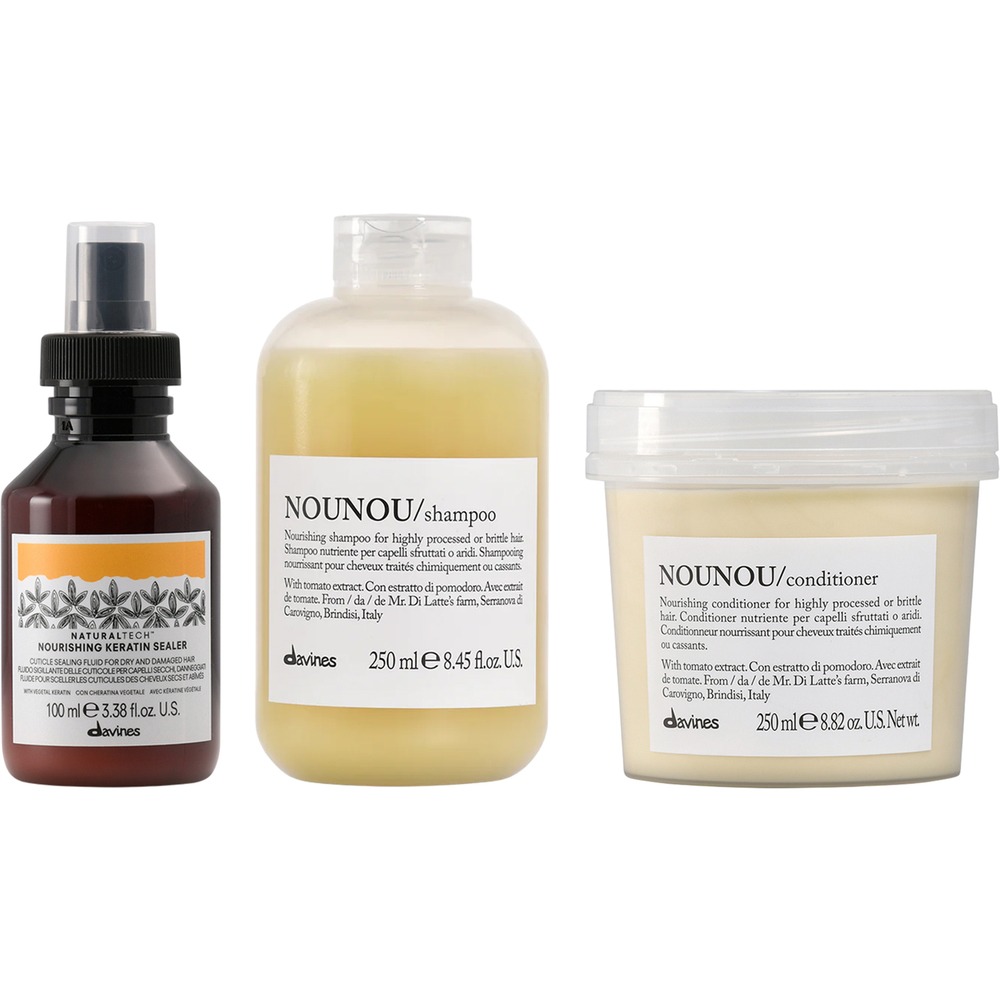 Изображение товара Набор для питания поврежденных волос Davines Radiant Savanna уход за сухими ломкими волосами