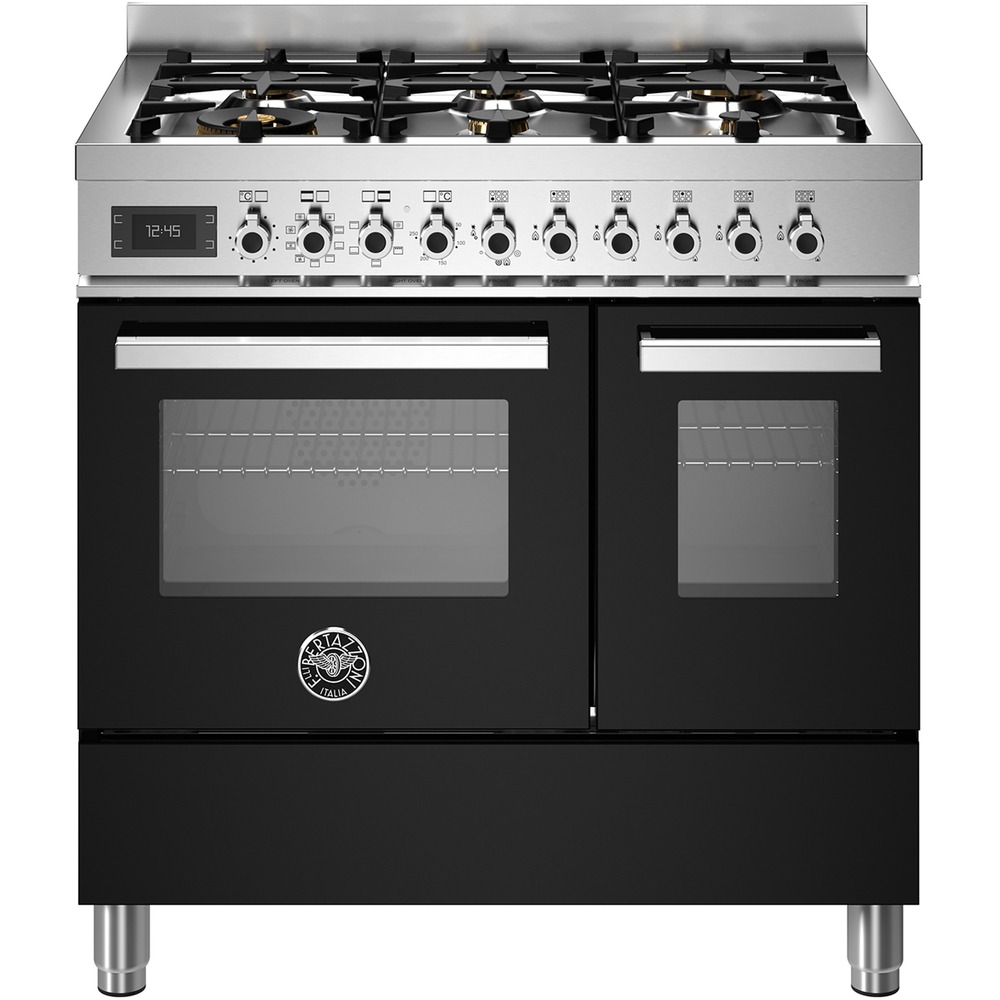 Изображение товара Плита Bertazzoni PRO96L2ENET с газовой варочной панелью и духовым шкафом