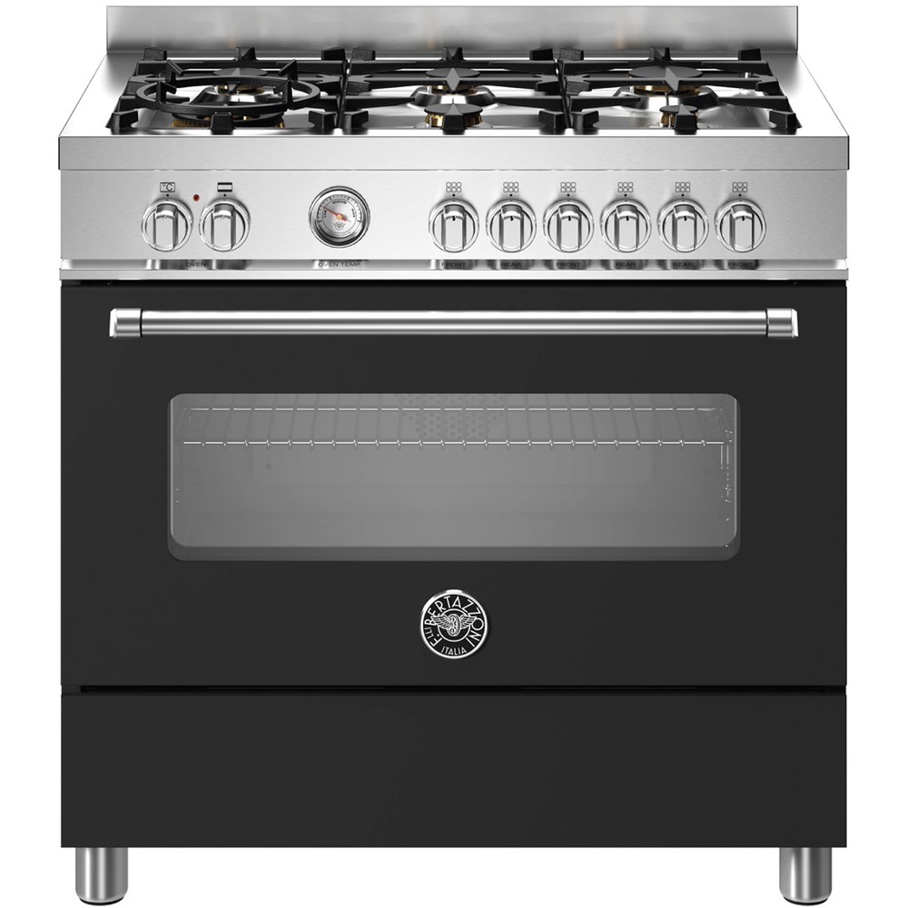 Изображение товара Плита Bertazzoni MAS96L1ENET Газовая варочная + электрическая духовка 89.5 см Изображение товара Плита Bertazzoni MAS96L1ENET Газовая варочная + электрическая духовка 89.5 см