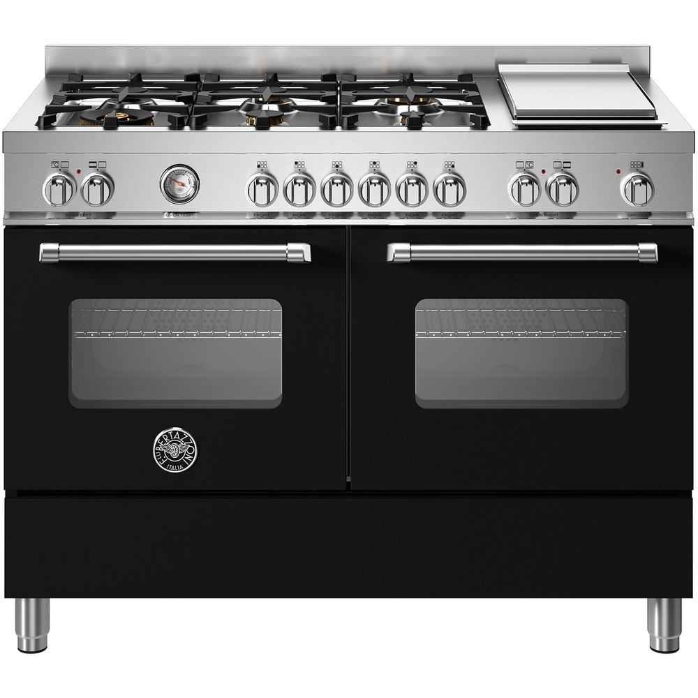 Изображение товара Плита Bertazzoni MAS126G2ENET газовая варочная и электрическая духовка 119.5 см
