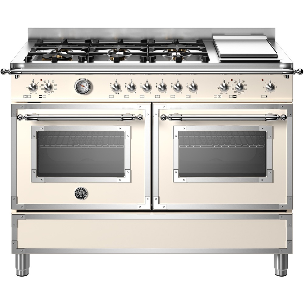 Изображение товара Плита Bertazzoni HER126G2EAVT газовая с электропечью 119,5 см нержавеющая сталь