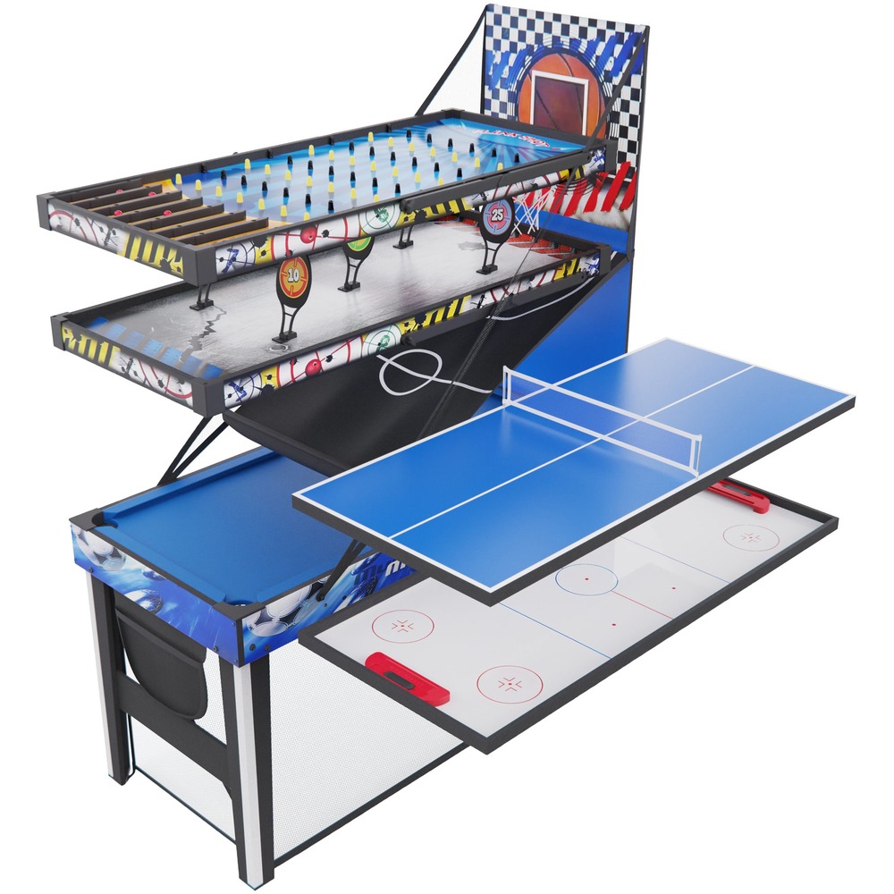 Изображение товара Стол-трансформер DFC UY10138BL стационарный игровой стол для 10 игроков МДФ